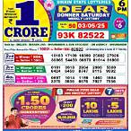 lottery for yesterday
